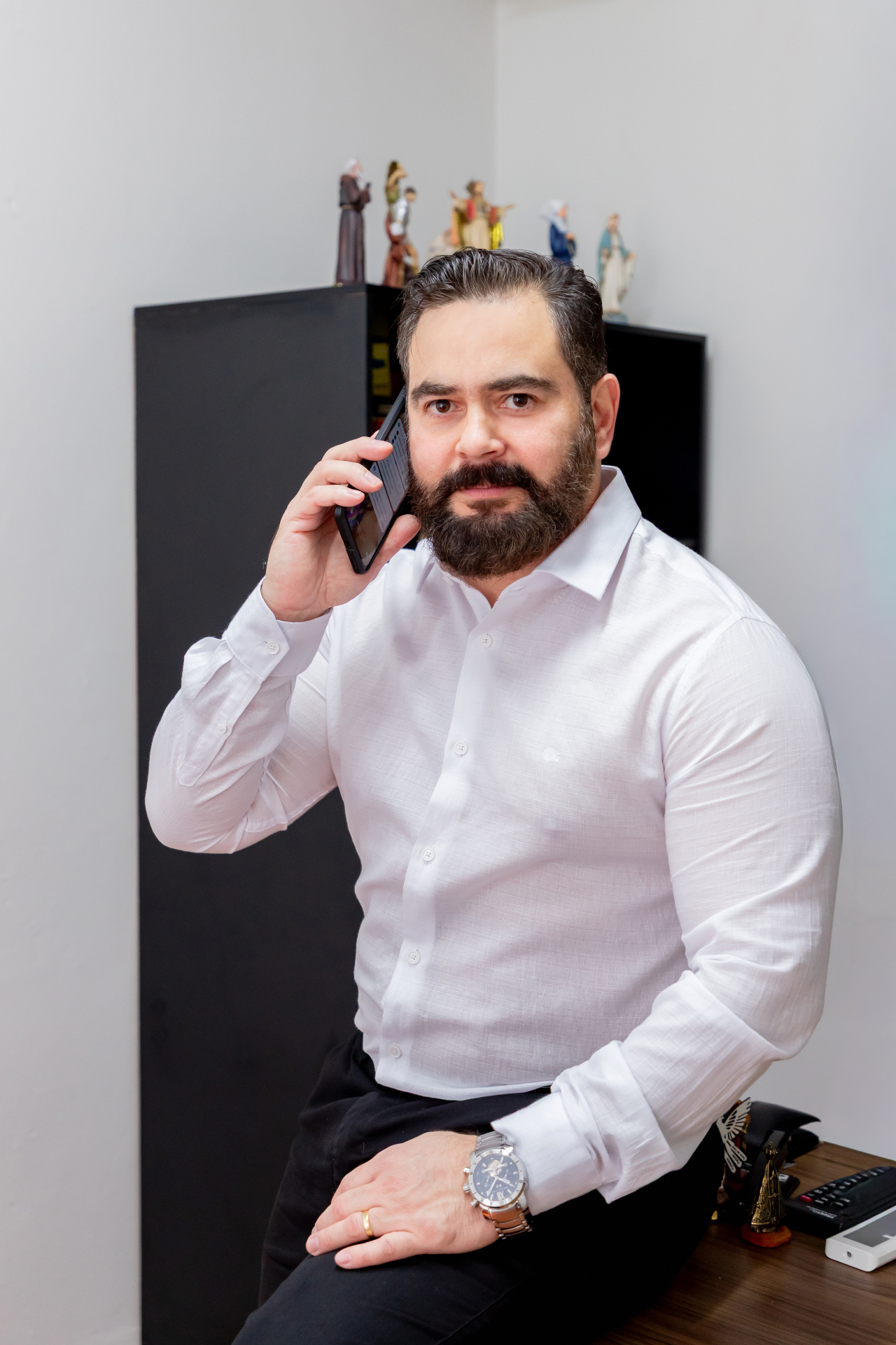 Dr. Jone Mariano Franca em atendimento
